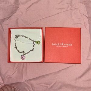 James Avery bracelet with charms